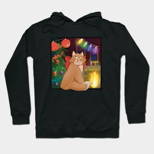 Christmas cat Hoodie